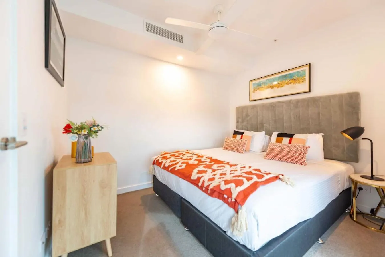 Stunning Getaway One King Bed With Unlimited Wi-Fi Lejlighed Brisbane Australien