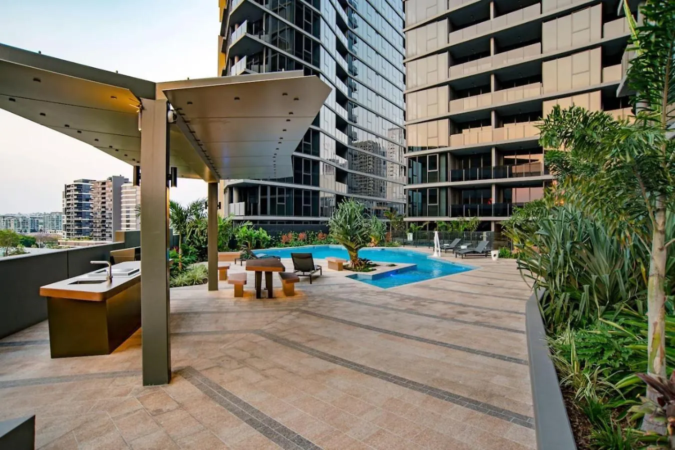 Stunning Getaway One King Bed With Unlimited Wi-Fi Lejlighed Brisbane 0*,
