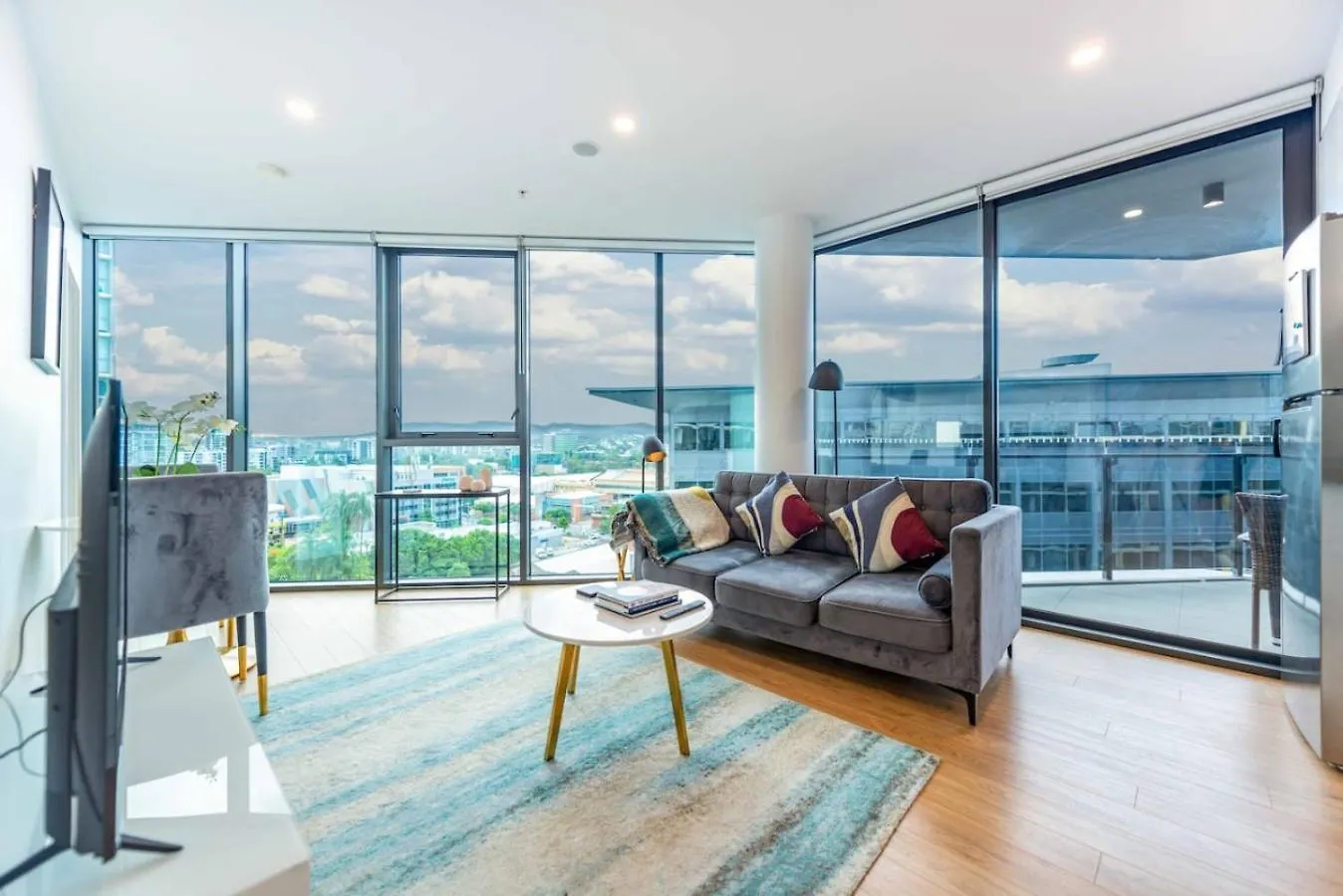 Stunning Getaway One King Bed With Unlimited Wi-Fi Lejlighed Brisbane